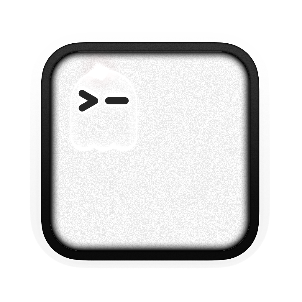 Glass Ghostty icon