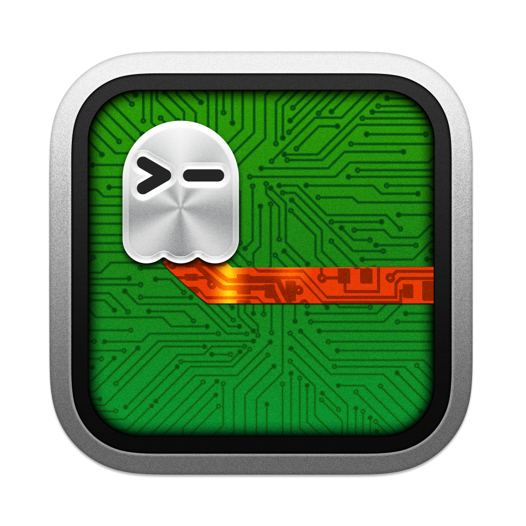 Microchip Ghostty icon